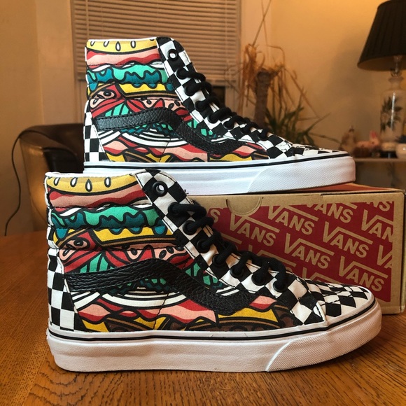 vans sk8 hi burger